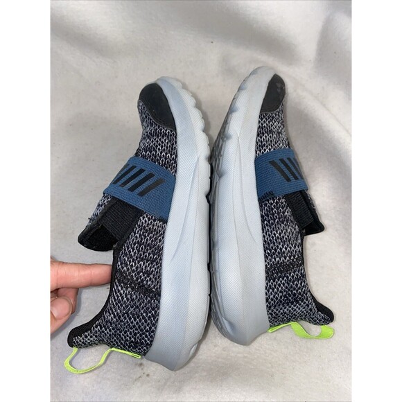 boys under armour shoes size 1 Kids Slip On Gray Sneaker Gym Run - Picture 6 of 10